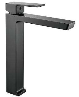 Смеситель для раковины Rose R1811H-1 чёрный матовый